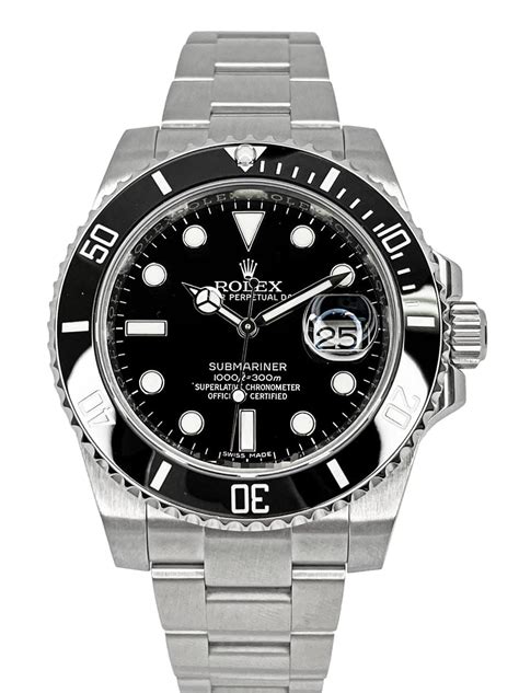 rolex sub date black ceramic